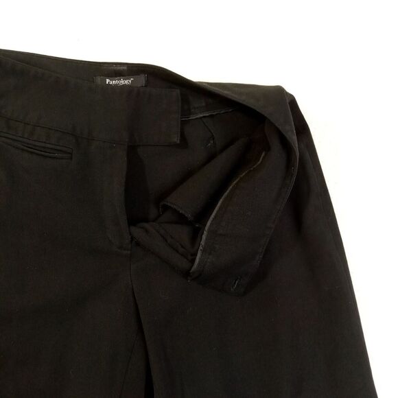 Pantology‎ Pants Womens 10  Black Polyester - Picture 2 of 16